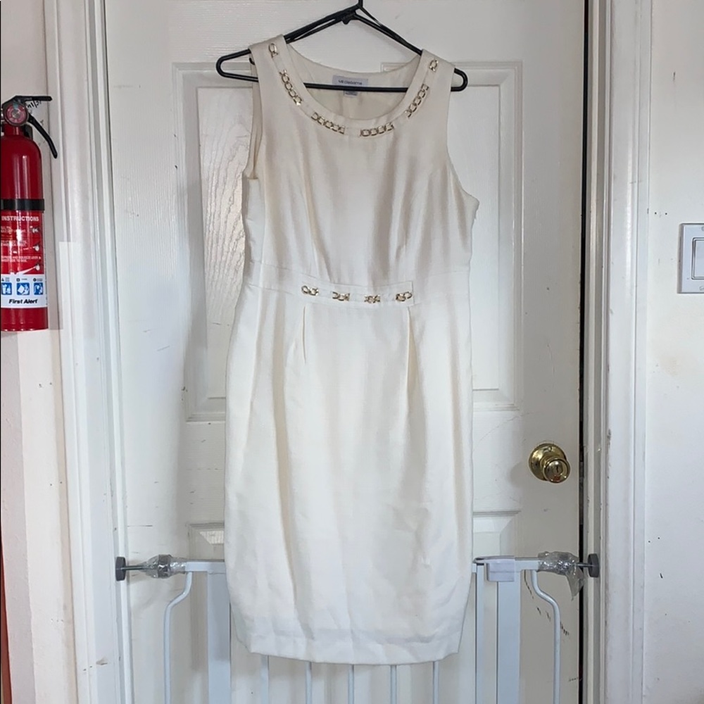 Liz claiborne beige dress
